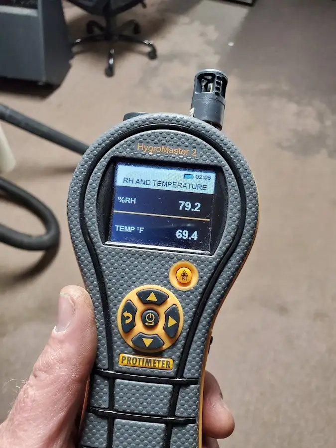 Moisture meter humidity assessment for Fire & Smoke Damage Restoration in East Marlborough